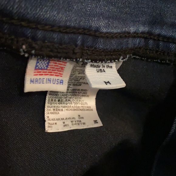 American Apparel Medium Stretchy Denim Shorts - Picture 5 of 8